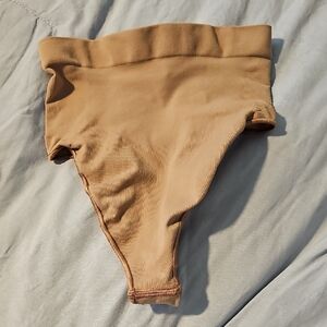 SKIMS Kids High-Cut Bikini Bottoms in Tan